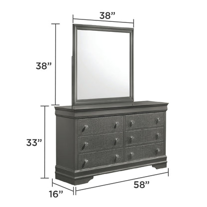 Blaze - Modern Bedroom Set With LED Headboard