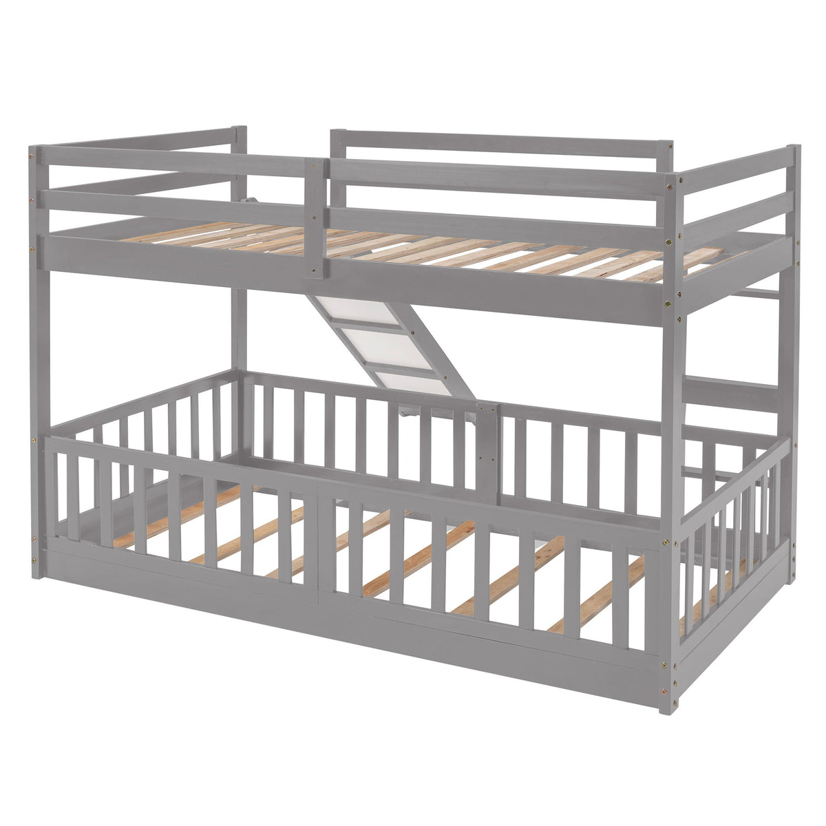 Functional Bunk Bed & Convertible Ladder And Slide