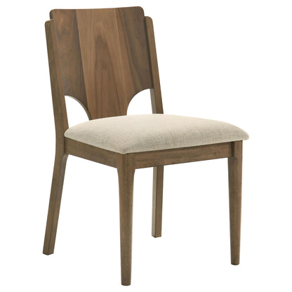 Graham - Upholstered Dining Side Chair (Set of 2) - Walnut