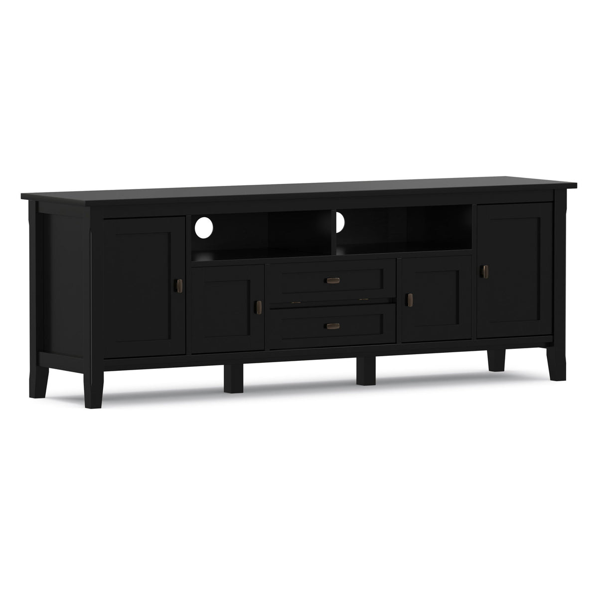 Warm Shaker - TV Media Stand - Black