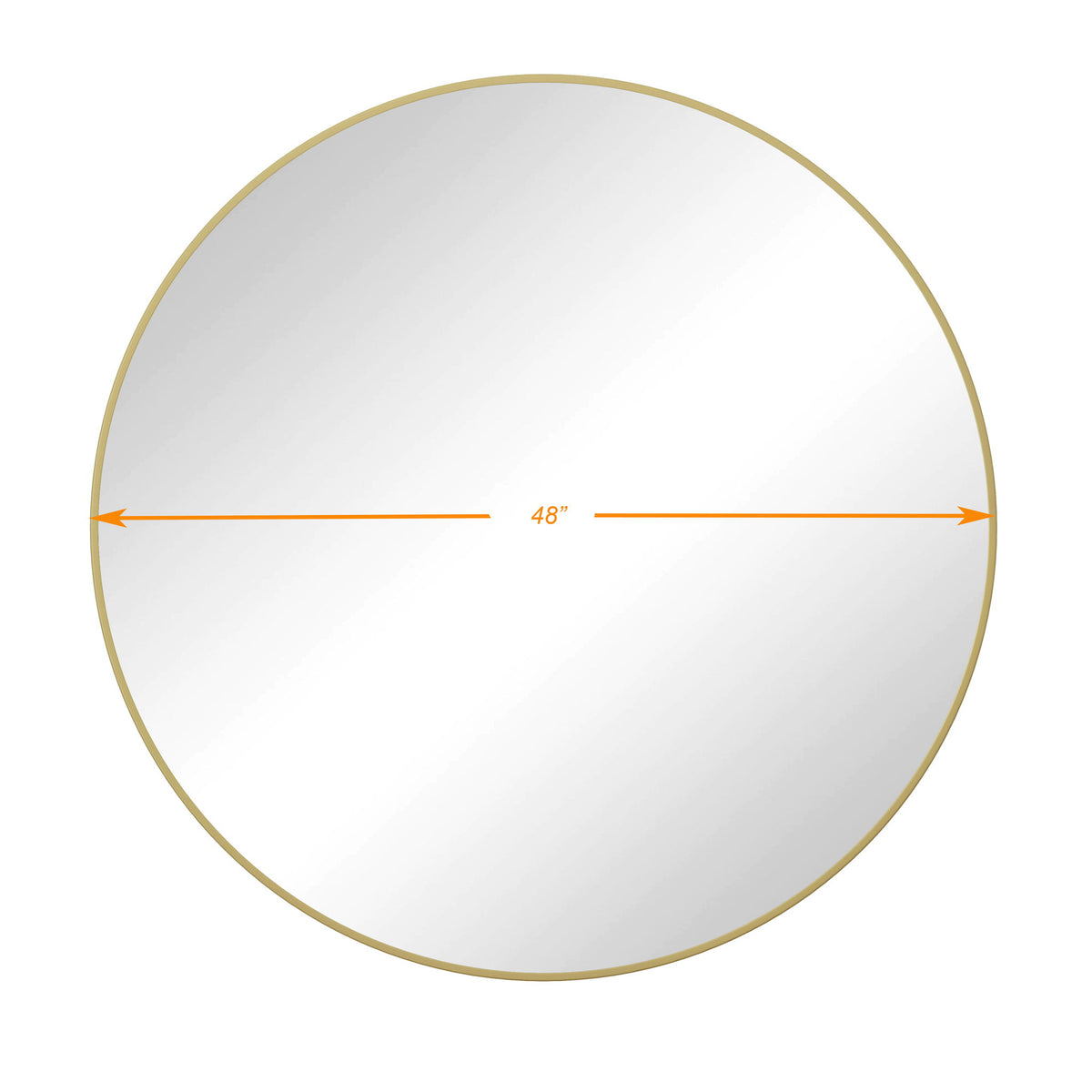 Wall Circular Mirror Metal Framed Mirror Round Vanity Mirror Dressing Mirror, For Bathroom, Living Room, Bedroom Wall Decor