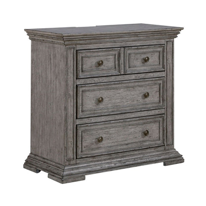 Big Valley - Bedside Chest With Charging Station