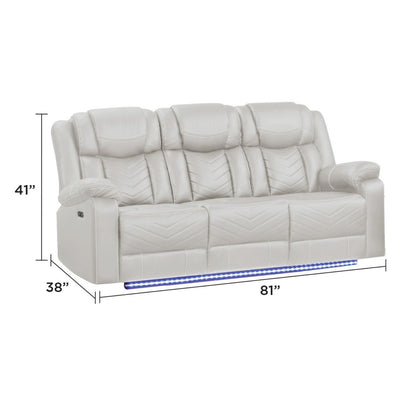 Challenger - LED Power Recliner Set