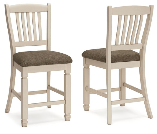 Bolanburg - Upholstered Barstool (Set of 2) - Beige
