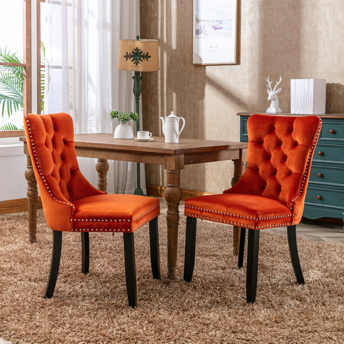 Nikki - High-End Tufted Dining Chair (Set of 2)