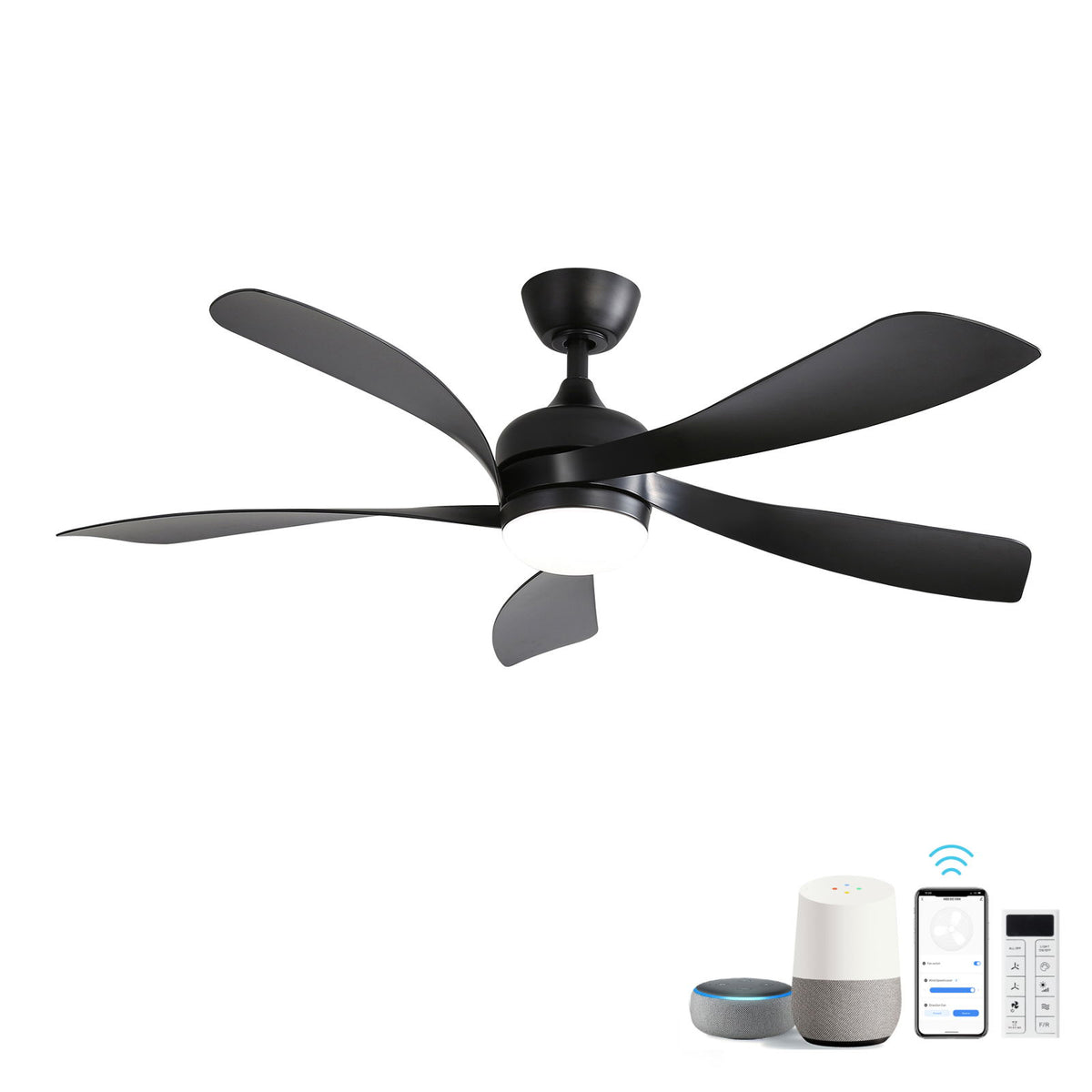 Ceiling Fan & DC Motor And Integrated Light