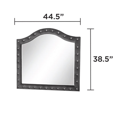 Sophia - Tufted Upholstery Mirror