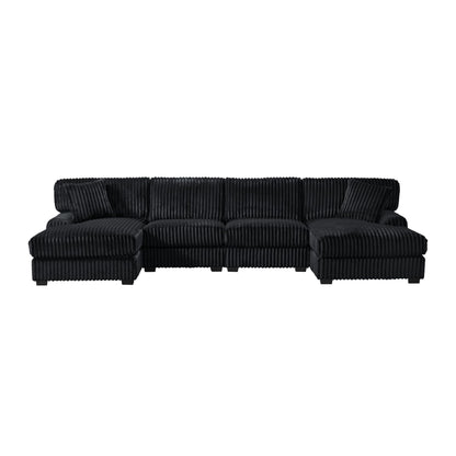 Nightfall - Armless Chair - Grand Cord Black