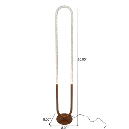 Zeon - LED Floor Lamp, 110 - 120V - Bronze
