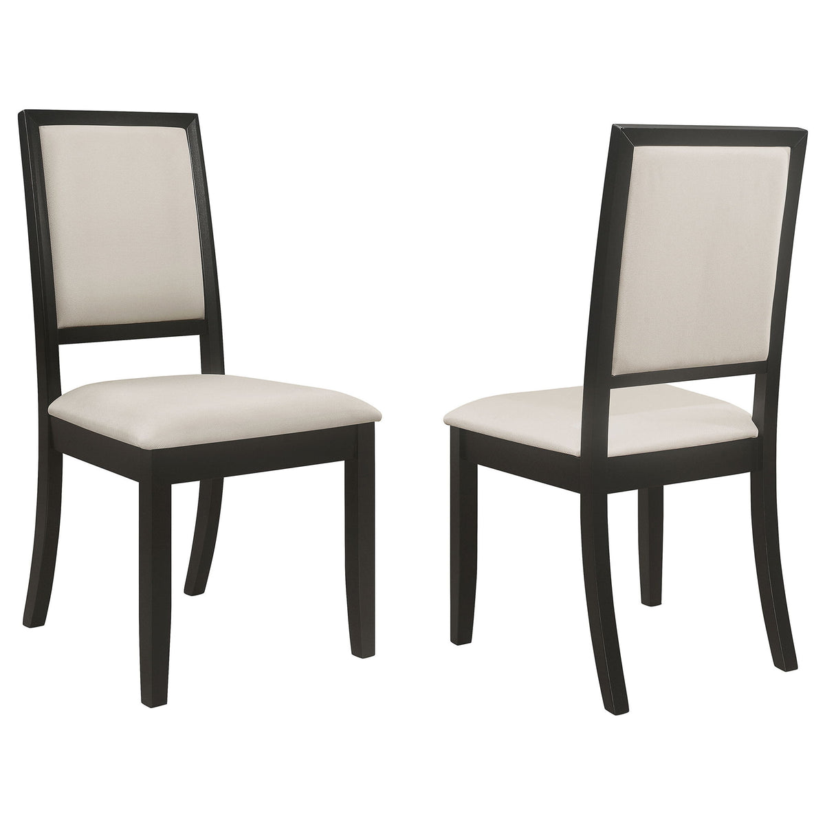 Upholstered Side Chairs (Set of 2) - Cream