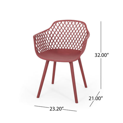 Poppy - Chair (Set of 2) - Red