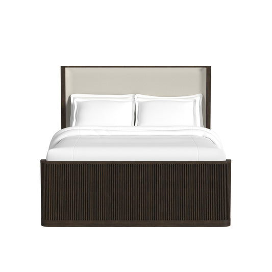 Sylvie - Queen / King Rails - Dark Brown