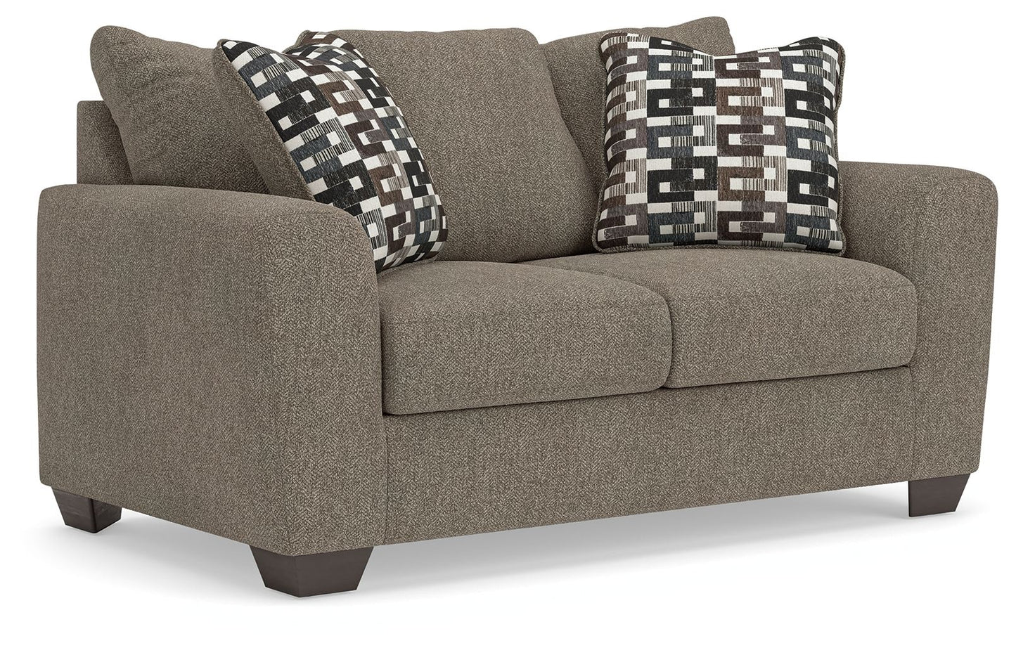 Triston-Peaks - Loveseat - Suede