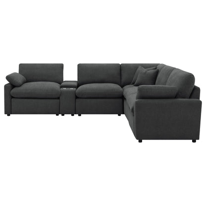 Hollander - 6 Piece Modular Power Reclining Sectional Sofa