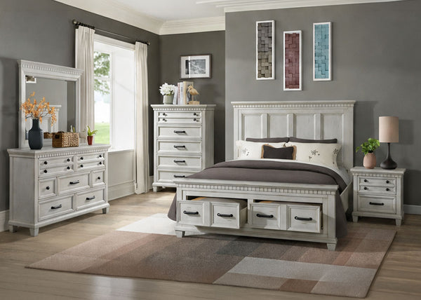 Buy the Dresser, Mirror, Chest & 2 Nightstands, Get the Matching Bed FREE